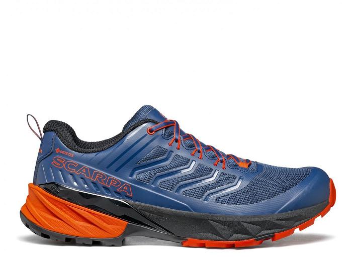Scarpa Rush Gtx Férfi Túrabakancs Kék Narancssárga HT2953476